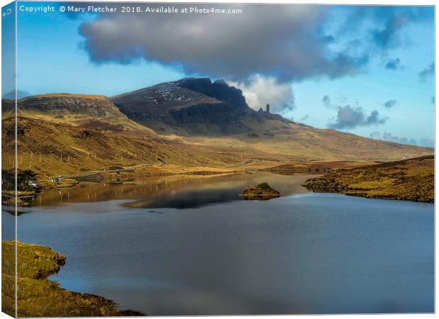 The Old Man of Storr Canvas Print by Mary Fletcher
