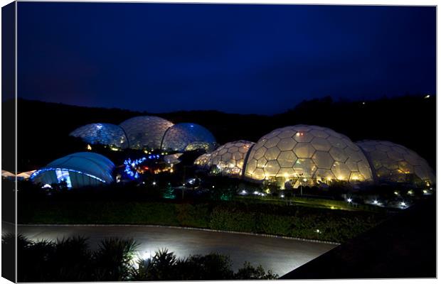 eden project Canvas Print by Kelvin Rumsby