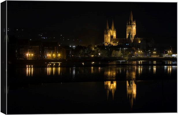 Truro Cathedral Canvas Print by Kelvin Rumsby