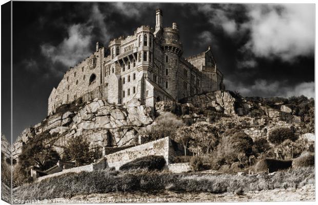 St Michael's Mount Canvas Print by Kelvin Rumsby