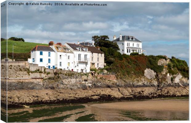 portmellon Canvas Print by Kelvin Rumsby