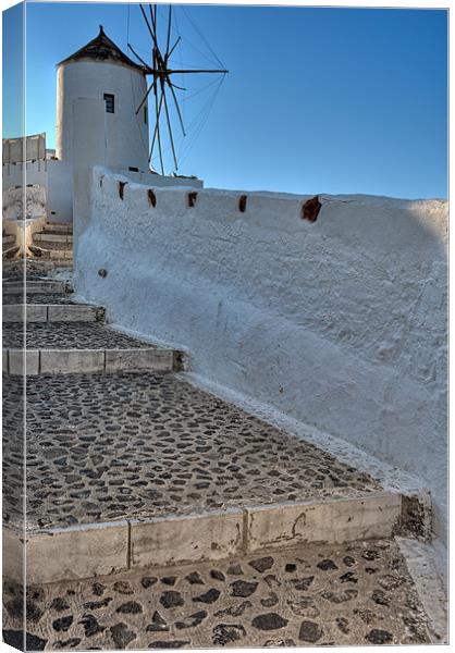 Santorini, Greece Canvas Print by Constantinos Iliopoulos