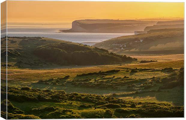 Beachy Head Canvas Print by sam moore