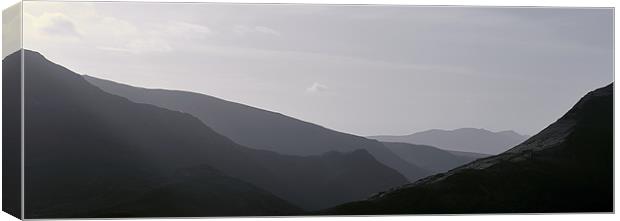 Nantlle valley Canvas Print by Kevin OBrian