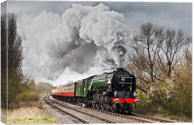 Tornado storming through the Nene Valley Canvas Print by Ian Duffield