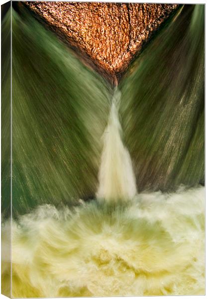 River Thames, Weir, Oxfordshire Canvas Print by Ted Miller