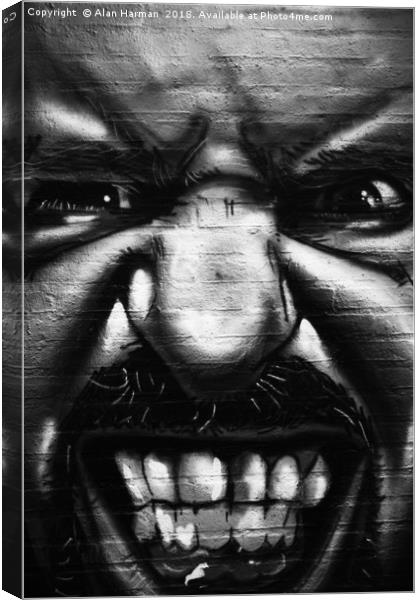 Graffiti 2 Canvas Print by Alan Harman
