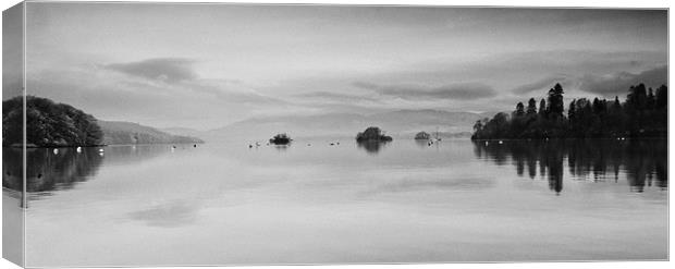 Lake Windermere Canvas Print by Paul Want