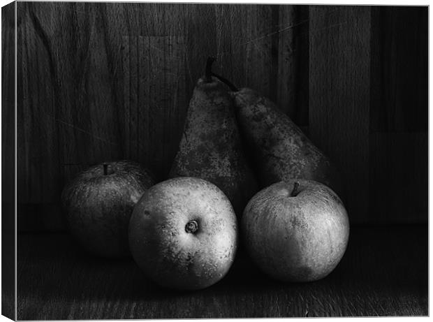 Apples & Pears Canvas Print by Paul Want