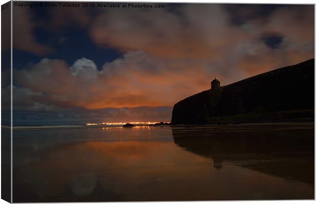 Mussenden Temple Canvas Print by Brian Fullerton