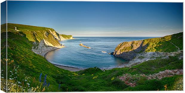 Man OWar cove Canvas Print by Terry Luckings