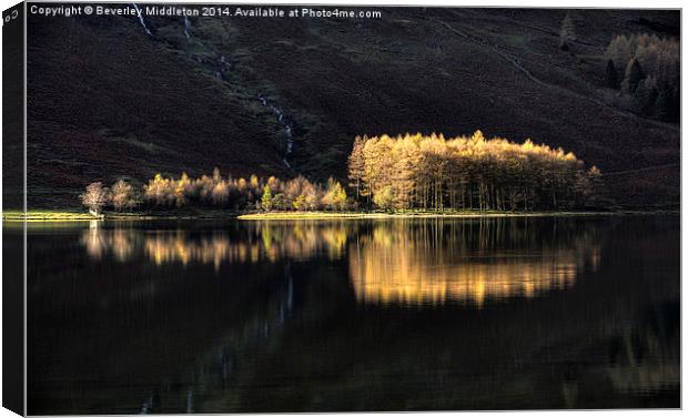 Buttermere Canvas Print by Beverley Middleton