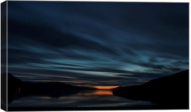 Skye Sunset Canvas Print by Shaun Devenney