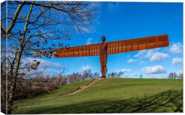 Angel of the North Canvas Print by keith sayer