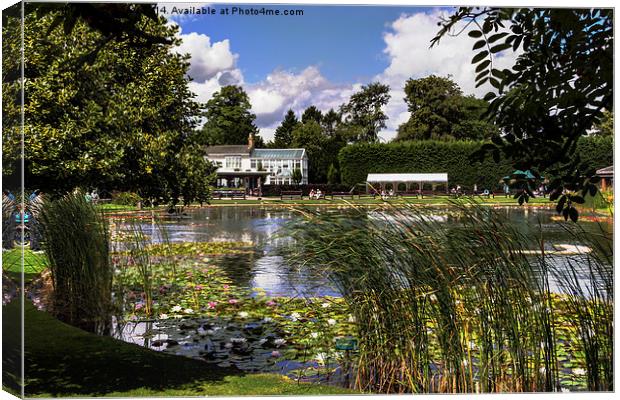  The Gardens At Burnby Hall Canvas Print by keith sayer