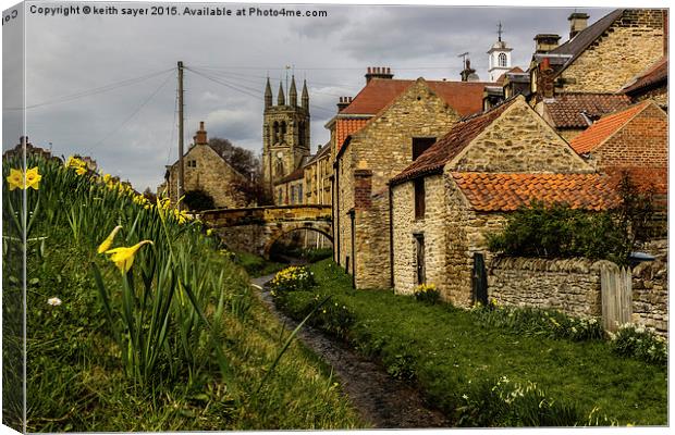  Helmsley Canvas Print by keith sayer