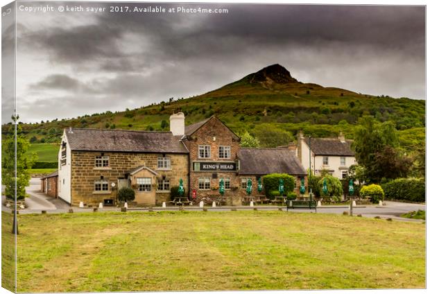 The Kings Head Inn Canvas Print by keith sayer