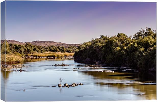 Let the river run Canvas Print by Elizma Fourie