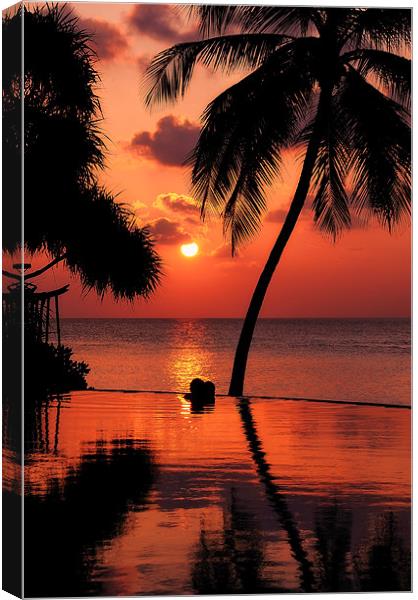 For YOU. Dream Coming True I. Maldives Canvas Print by Jenny Rainbow