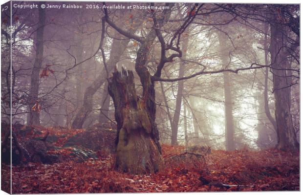 Celtic Guardian Canvas Print by Jenny Rainbow