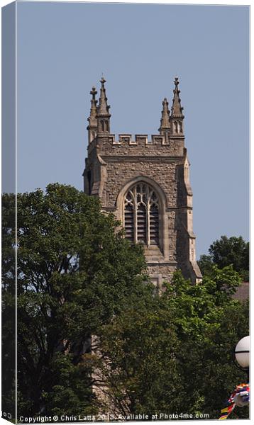 Chatham Heritage Center Canvas Print by Chris Latta