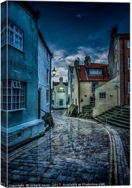 No Stopping Canvas Print by richard sayer