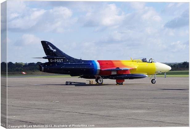 Rainbow Hunter Canvas Print by Lee Mullins