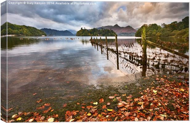  Derwentwater Early Morning Canvas Print by Gary Kenyon