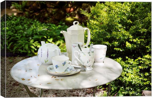 Afternoon Tea Canvas Print by Gary Kenyon