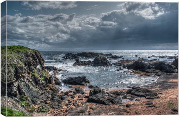 Scottish coast Canvas Print by Thanet Photos