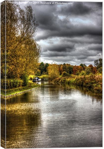 Oxford canal Canvas Print by Thanet Photos