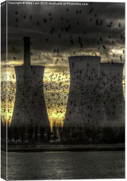 Richborough power station Canvas Print by Thanet Photos
