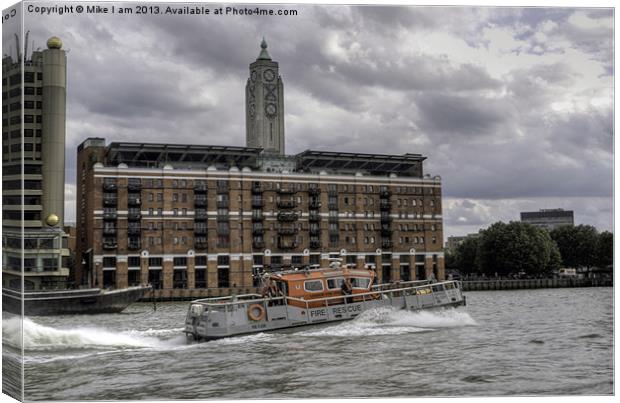 Oxo tower Canvas Print by Thanet Photos