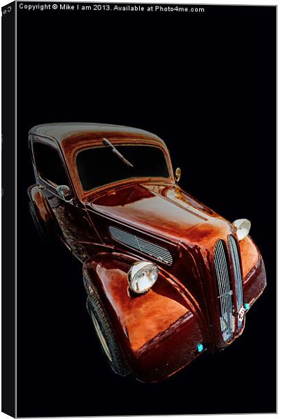 Metallic hotrod Canvas Print by Thanet Photos