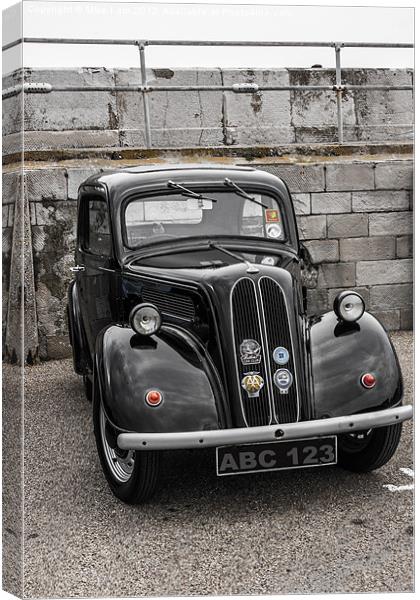 Ford Popular Canvas Print by Thanet Photos