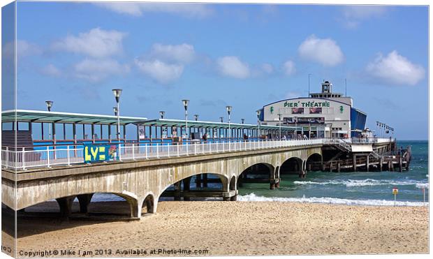 Bournemouth pier 2 Canvas Print by Thanet Photos