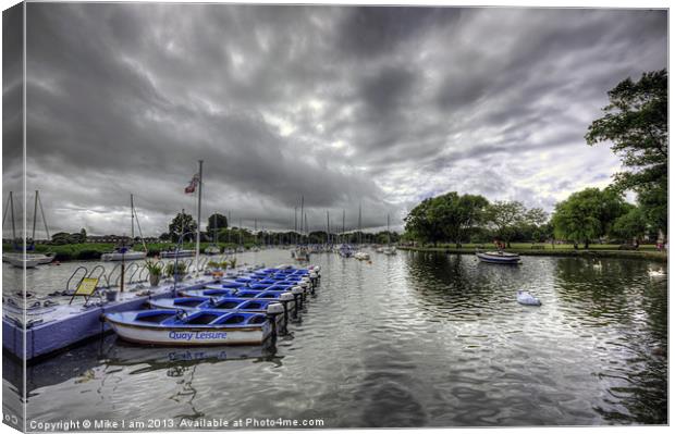 Christchurch Quay Canvas Print by Thanet Photos