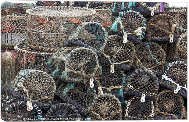 Lobster pots Canvas Print by Thanet Photos