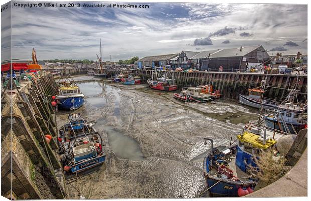 Whitstable harbour Canvas Print by Thanet Photos