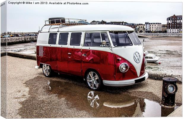 VW Camper Canvas Print by Thanet Photos