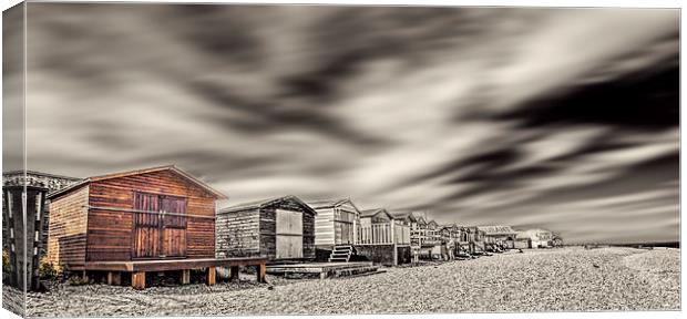 Beach huts Canvas Print by Thanet Photos