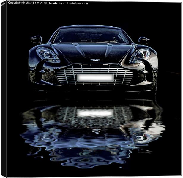 Aston Martin Canvas Print by Thanet Photos