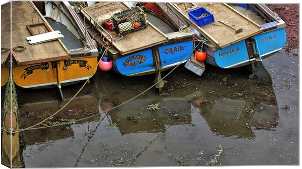 Crail boats Canvas Print by Thanet Photos