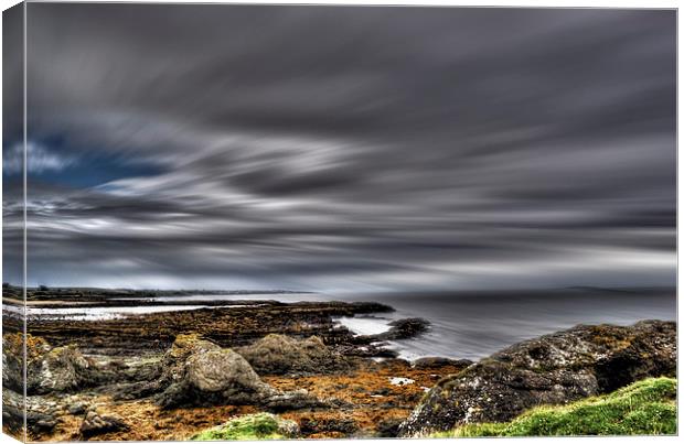 Dramatic coast Canvas Print by Thanet Photos