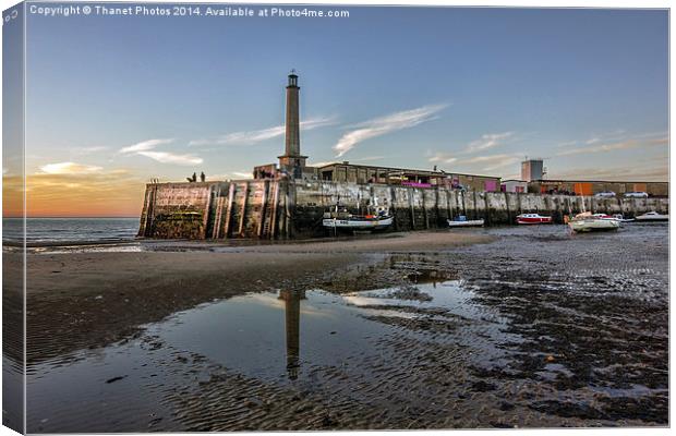 Margate harbour Canvas Print by Thanet Photos