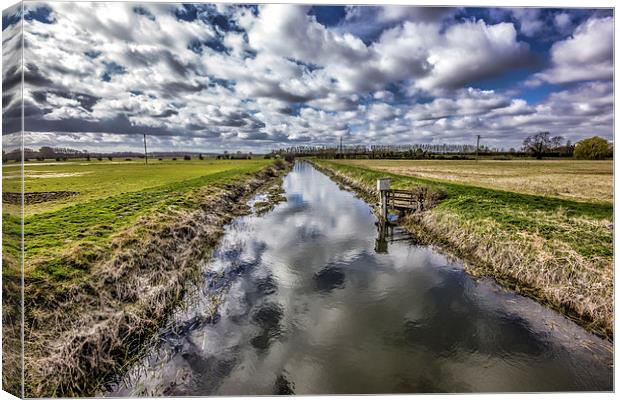 The River Canvas Print by Thanet Photos