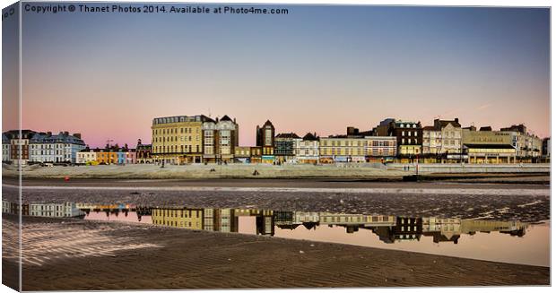Margate by the sea Canvas Print by Thanet Photos