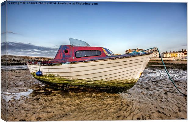 Harbour boat Canvas Print by Thanet Photos