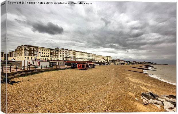 The beach Canvas Print by Thanet Photos