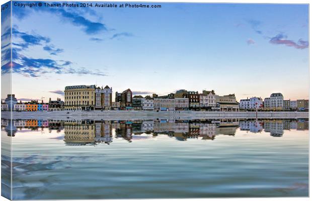 Margate by the sea Canvas Print by Thanet Photos